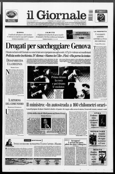 Il giornale : quotidiano del mattino